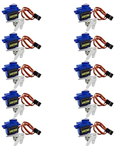 Leggero. Meno rumore. Fasizi 10pcs SG90 Mini Ingranaggio Analogico Micro Servo 9g Per RC Aereo Elicottero