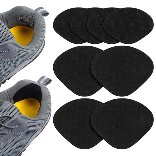 Flintronic 6 Paar Sneaker Reparatur Patch,Fersen Patch,Schuhe Ferse Reparatur Sneaker, Leder Fersenschutz,Fersenpolster Reparatur für die Meisten Arten(Groß + Klein) Flintronic 6 Paar Sneaker Reparatur Patch,Fersen Patch,Schuhe Ferse Reparatur Sneaker, Leder Fersenschutz,Fersenpolster Reparatur für die Meisten Arten(Groß + Klein)