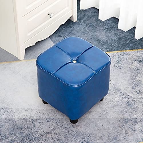 Repose-Pieds en Simili Cuir de Qualité Supérieure avec Siège en Mousse