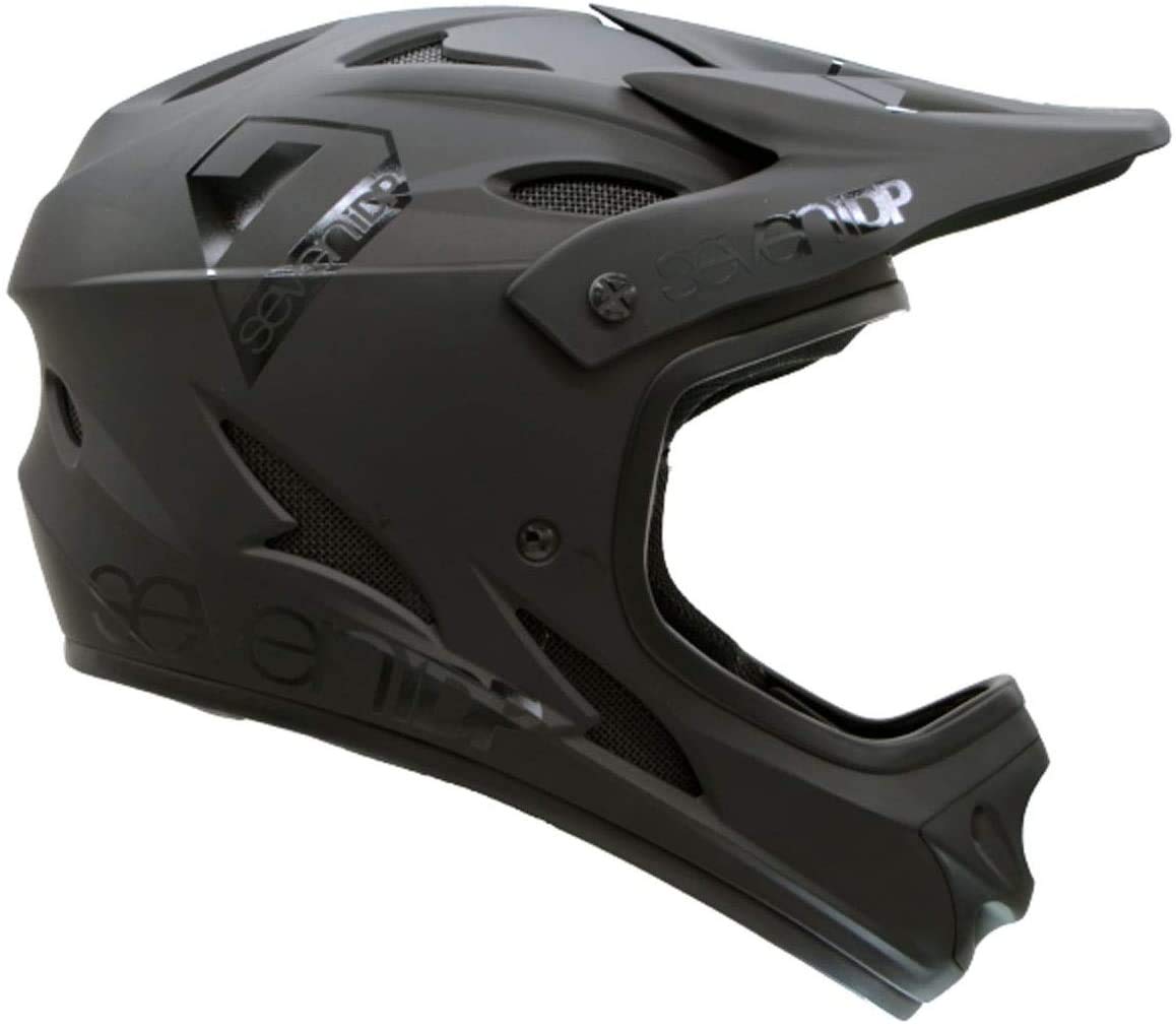 Seven 7idp M1 Full Face Bike Helmet Matte Black Gloss Black X Small Amazon Com Au Sports Fitness Outdoors