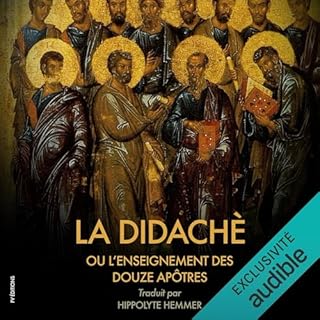 La Didach&egrave; ou l&rsquo;enseignement des douze Ap&ocirc;tres cover art