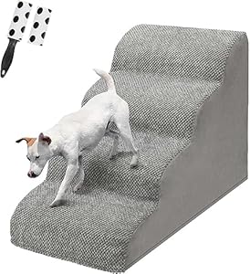 LIANTRAL 4 Stufen Hundetreppe für Bett