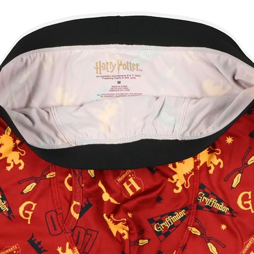 INTIMO Harry Potter Boxers Briefs Men's Hogwarts Houses Tight Fit Underwear2