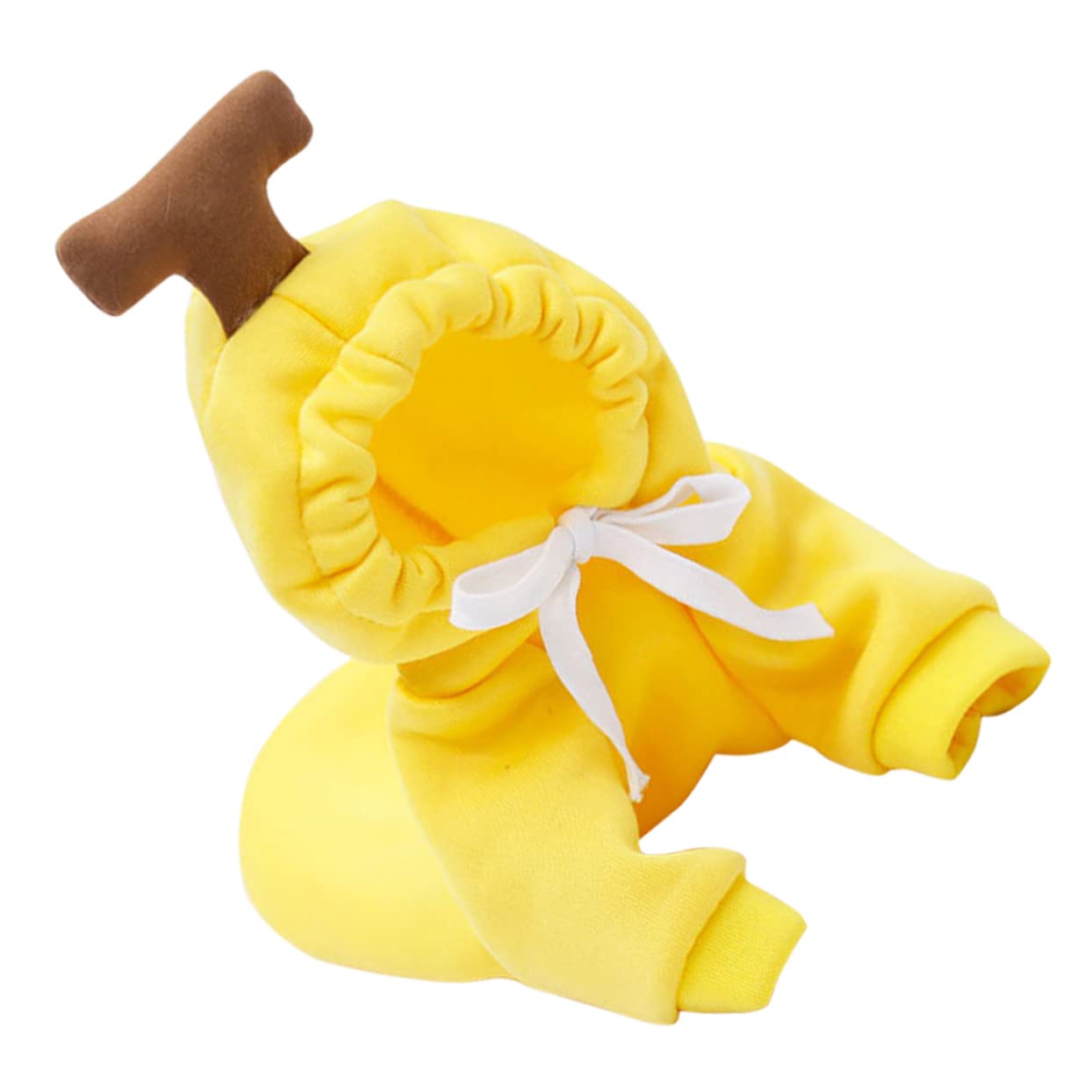 Pull bananes pour chien idéal pour les balades d'automne fraîches en ville