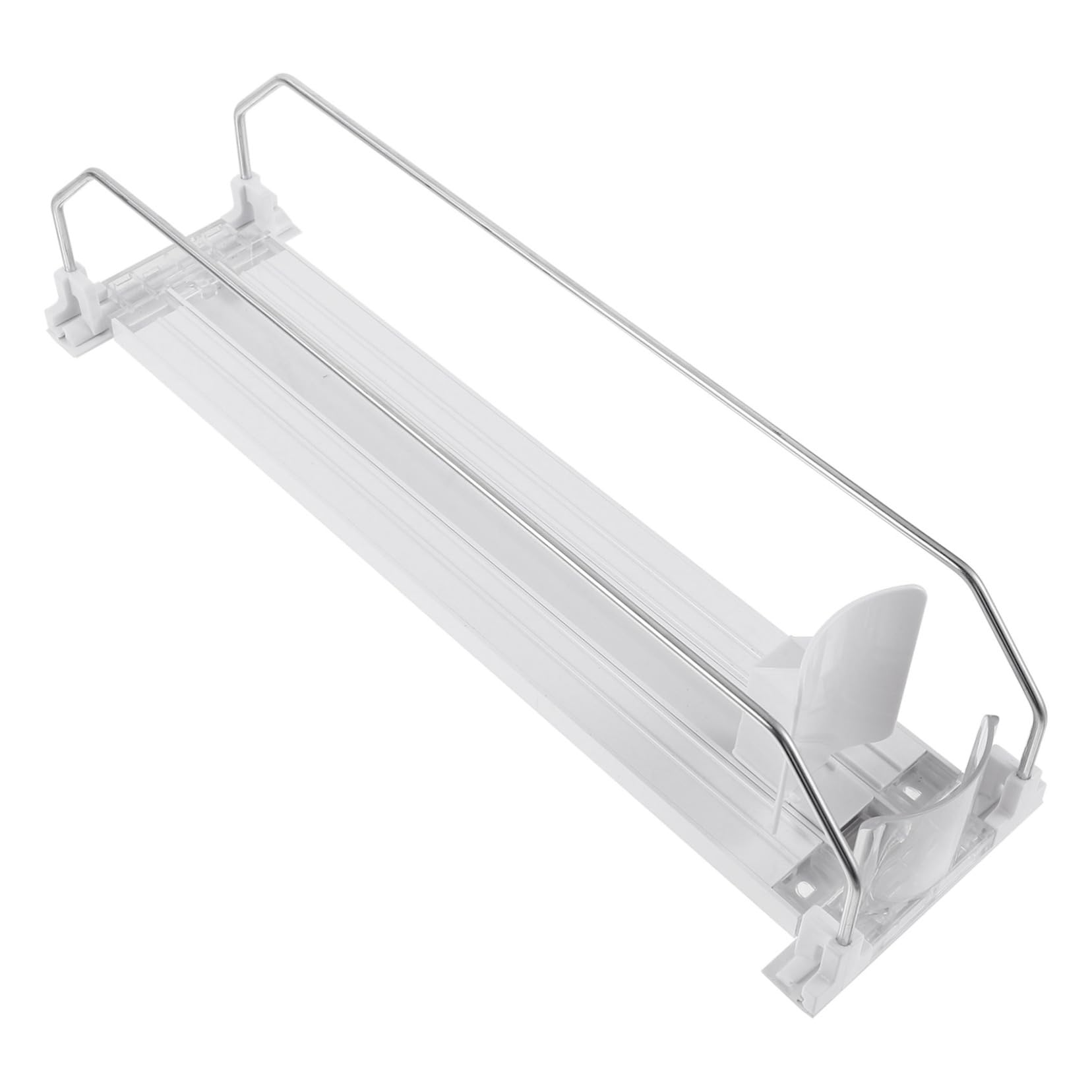 Mikinona Beverage Shelf Glide Bottle Can Organizer Shelf Pusher Machine for Drink Puller Drink Replacer