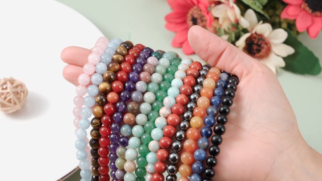 300 Piezas Cuentas De Madera Blancas 8mm - Para Manualidades, Decoración Navideña Y DIY