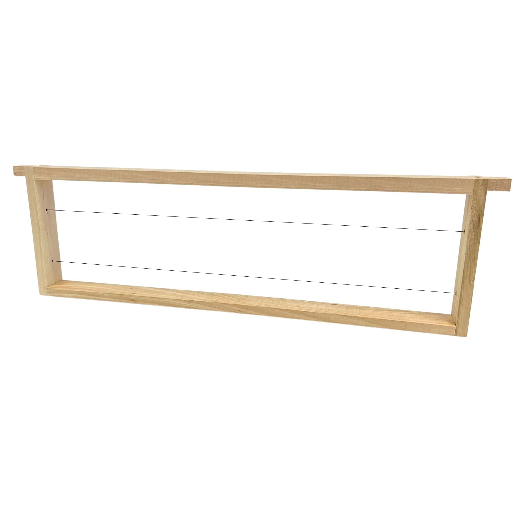 136x DADANT Rähmchen US Honig 141 mit GERADEN Seiten 482 x 141 mm modifiziert