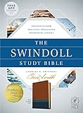 Tyndale NLT The Swindoll Study Bible, TuTone (LeatherLike, Brown/Teal/Blue) – New Living Translation Study Bible by Charles Swindoll, Includes Study Notes, Book Introductions, Application Articles & More!