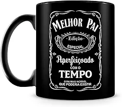 Caneca Melhor Pai (100% Preta)