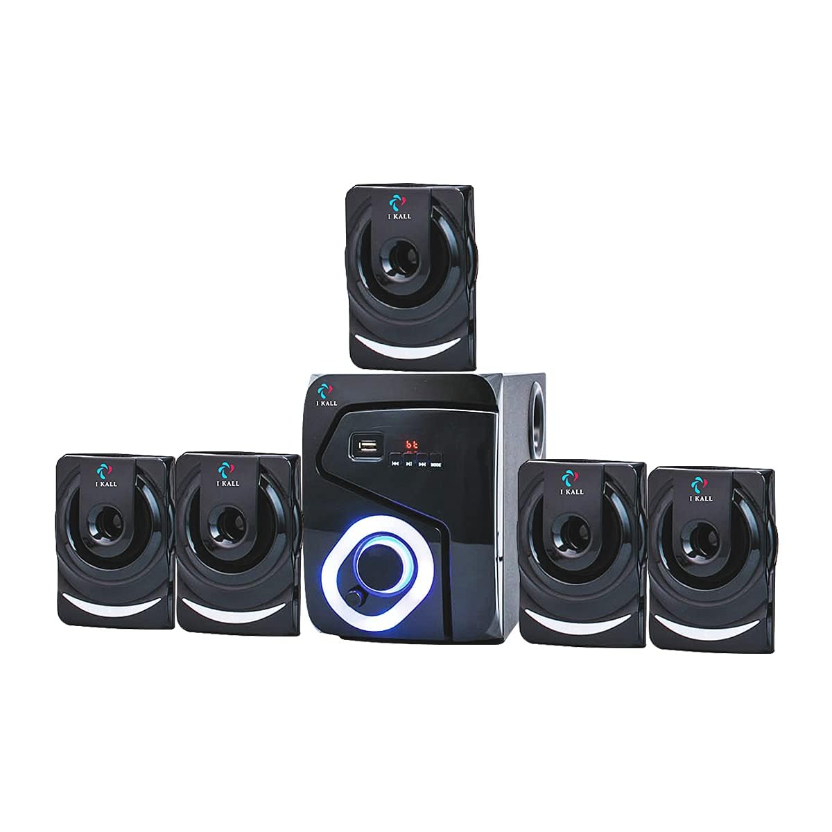IKALL IK999 Bluetooth Home Theater (5.1 Channel, Powerful Deep Bass Sound, Bluetooth, Aux, USB, FM Connectivity), Black (B0CR6PPQK5) Amazon Price History, Amazon Price Tracker