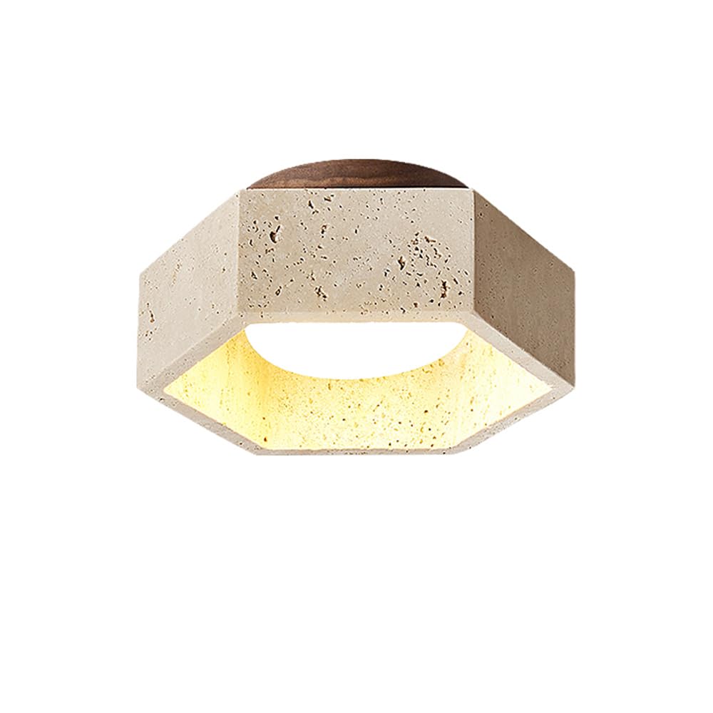 Lampa sufitowa do przedpokoju, balkon, mały, minimalistyczny salon, przemysłowa lampa sufitowa LED 9W, trawertynowy sufit do montażu częściowo podtynkowego do przedpokoju kuchenneg