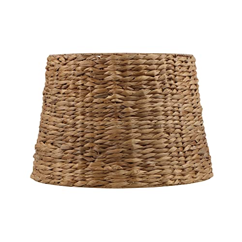 Image of Aspen Creative 32994, Handwoven Empire Spider Lamp Shade, Water Hyacinth, 13 inch Top x 16 inch Bottom x 11 inch Slant Height