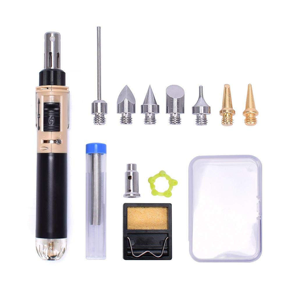 Buy Butane Soldering Iron Kit, 13 in 1 Professional Butane Soldering