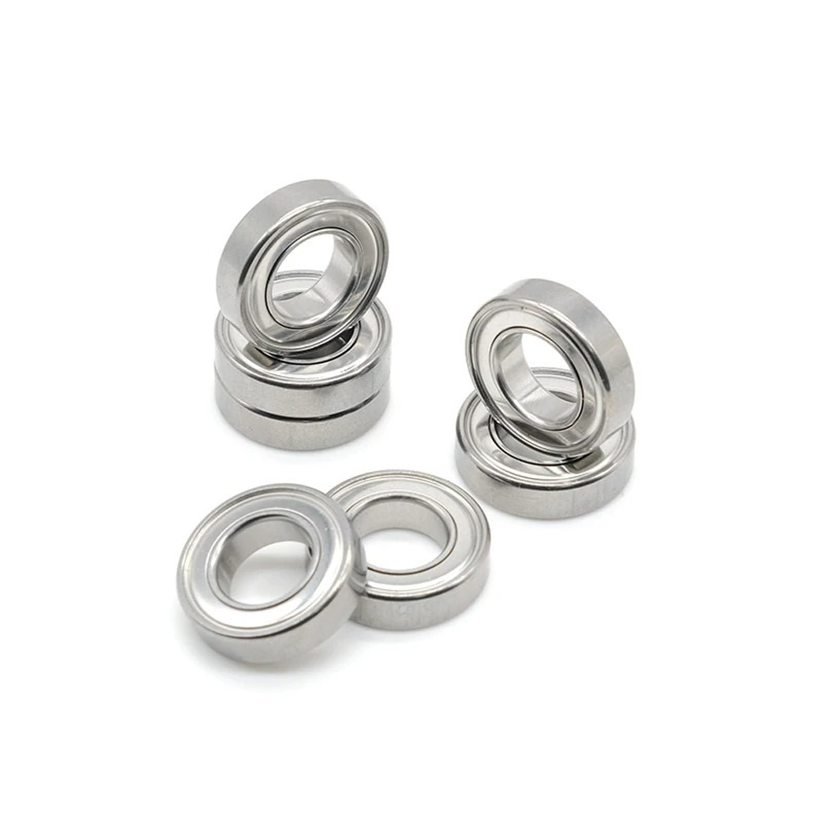 Rodamiento de acero inoxidable S6700ZZ, 10 x 15 x 4 mm, sección delgada, 6700 Z ZZ, 10 unidades