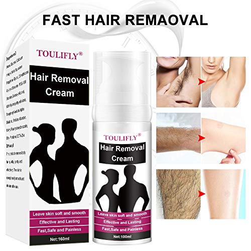 Hair Removal Cream,Depilatory Cream,Painless Women Men Hair Remover Cream for Underarms Arms Legs Bikini Area Whole Body Hair Removal Cream