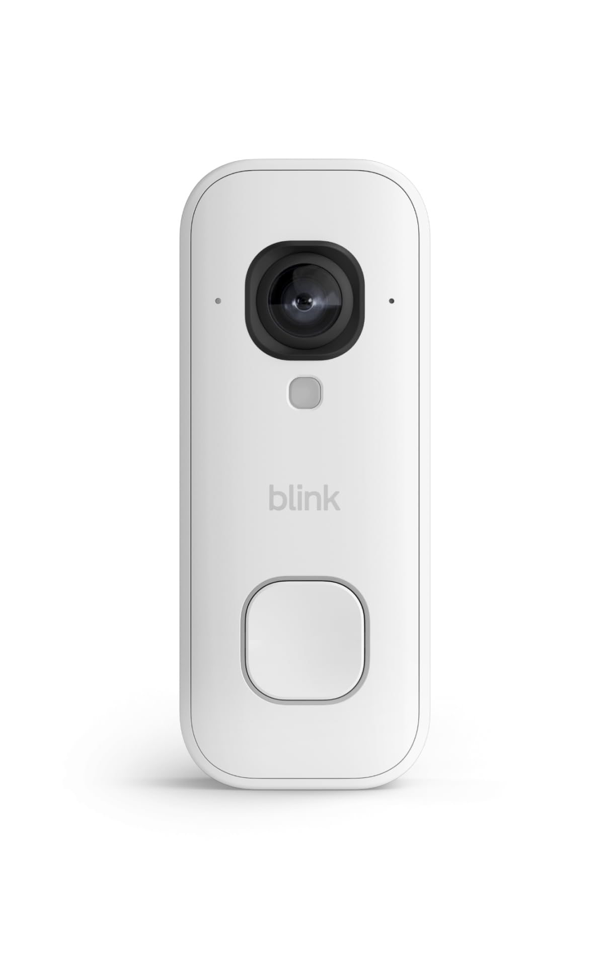 Blink Videotürklingel 2K+ (festverdrahtet, neueste Gen.) | Kopf-bis-Fuß-Aufnahme in 2K | Konstante Stromversorgung | Optimiertes Audio | IP65 | Inkl. 30 Tage Testphase für Blink-Abonnement | Weiß