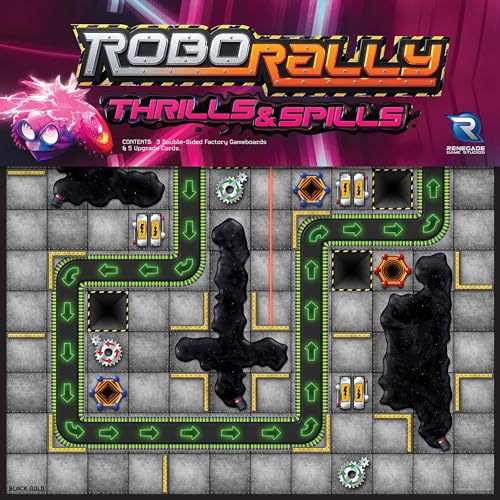 Robo Rally Expansion: Thrills & Spills Trio juego de mesa miniatura 1