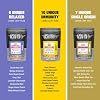 Tiesta Tea - Tiesta Tastings Sampler Dry Flight Set and Brewbasket Infuser Bundle, 45 Sample Pouches with Herbal, Chai, Fruit Blends, 5oz Reusable Stainless Steel Strainer