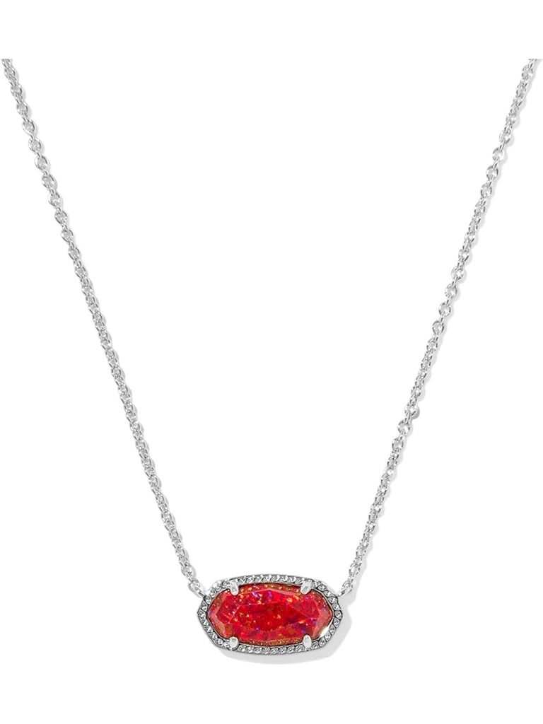 Silver Kendra Scott Elisa Pendant Necklace