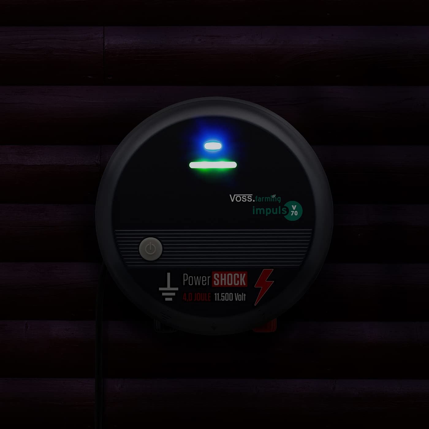 VOSS.farming Pastor eléctrico V70, Electrificador de cercados 230V, versátil y Potente