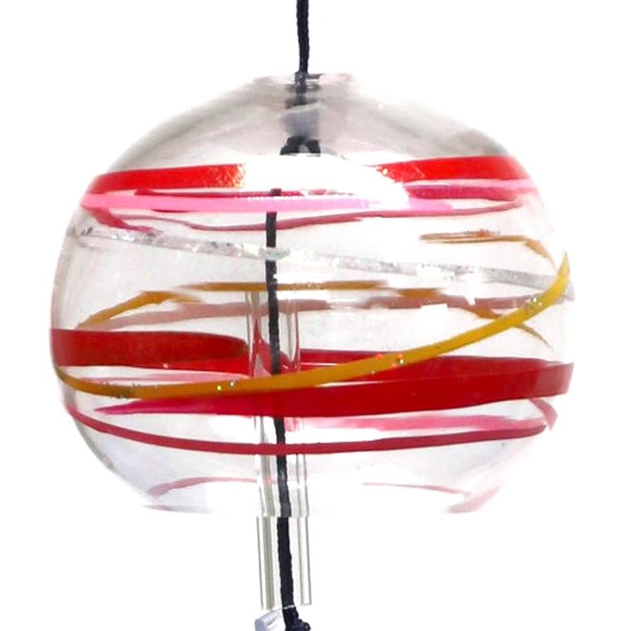 風鈴 Amazon.co.jp: 風鈴 ガラス プチくりすたる風鈴 水風船 赤 R-261