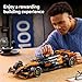 LEGO Technic McLaren MCL39 F1 Car Building Set for Adults - Room or Office Decor for Men & Women, Ages 18+ - F1 Gifts for Fans - Authentic Details - 42228