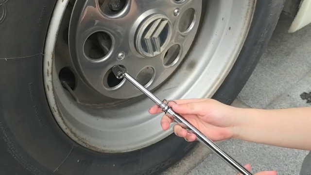 Image of ATsafepro 13 inch Dual Head Tire Pressure Gauge 20-220PSI, Stainless Steel Heavy Duty Air Gauge for Cars, Semi Trucks & RVs, Accurate & Durable for Tire Pressure Check, Schrader Valve Compatible
