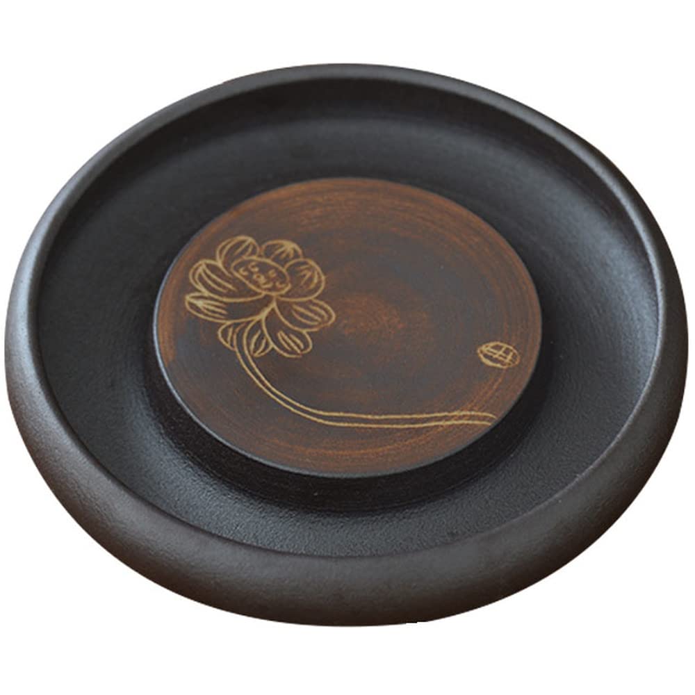 Bandeja de té Simple for el hogar, Bandeja for Servir té, Soporte for Olla de cerámica de 16,8 cm, Juego de té for Almacenamiento de Agua, Bandeja de té, Juego de té japonés Kung Fu