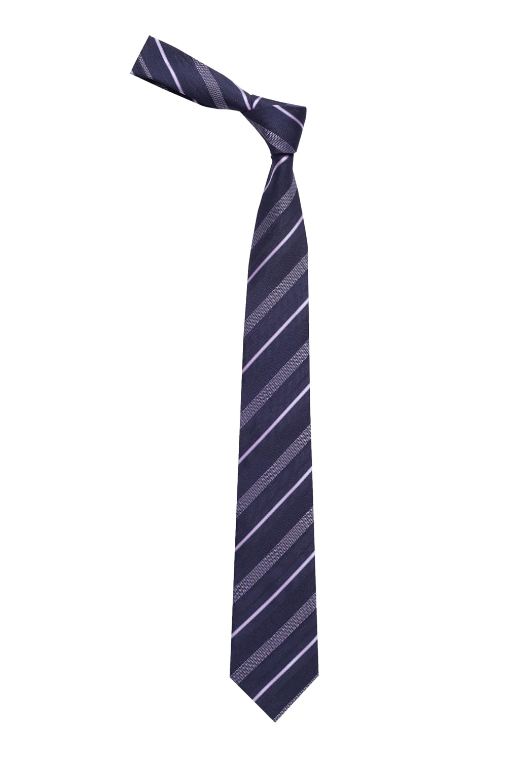 van heusen Men Navy Embroidered Casual Tie-picture-53