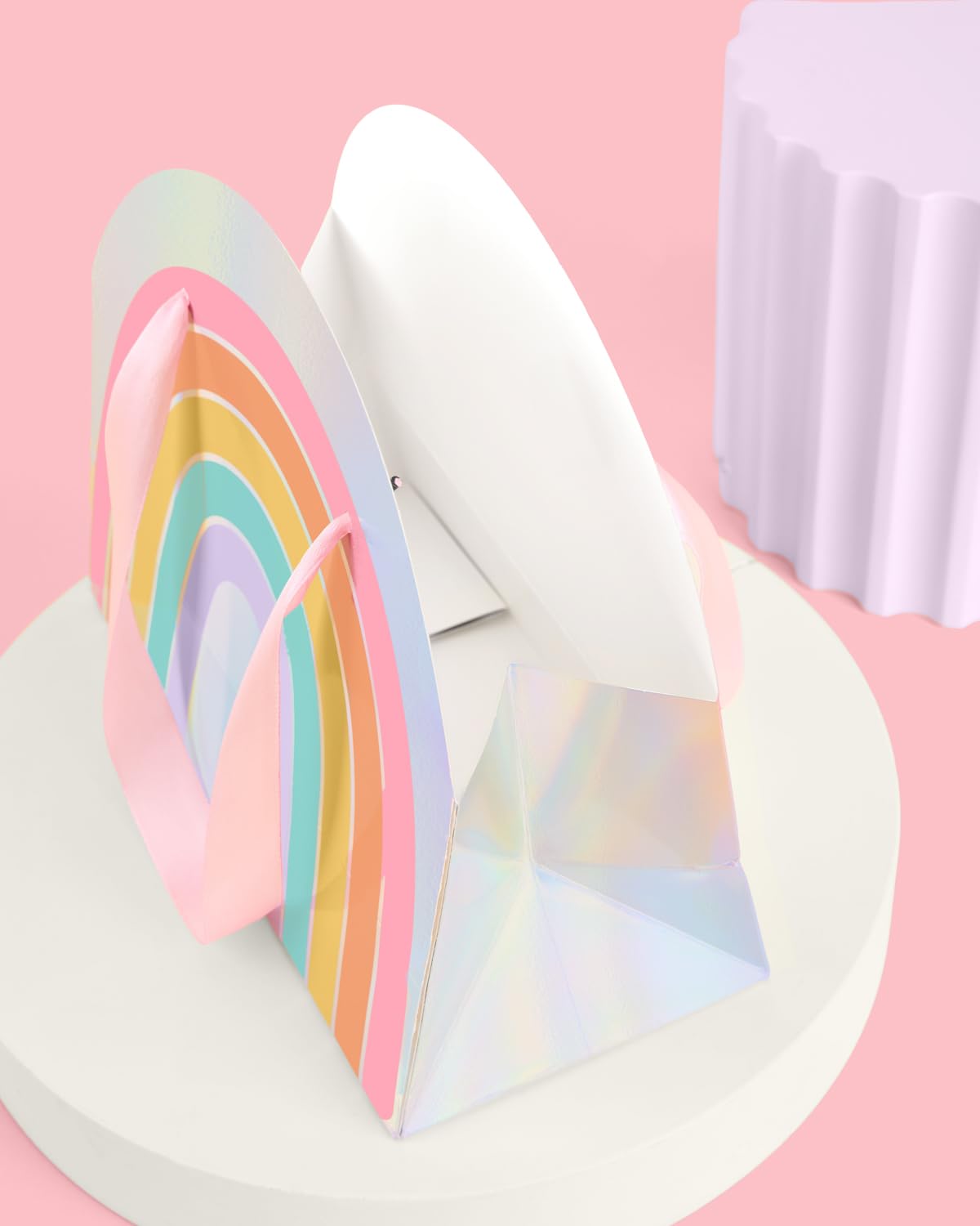 Xo, Fetti Regenbogen-Geschenktüten Set – 10 Stück Bunte Party-Taschen Für Geburtstag & Junggesellinnenabschied
