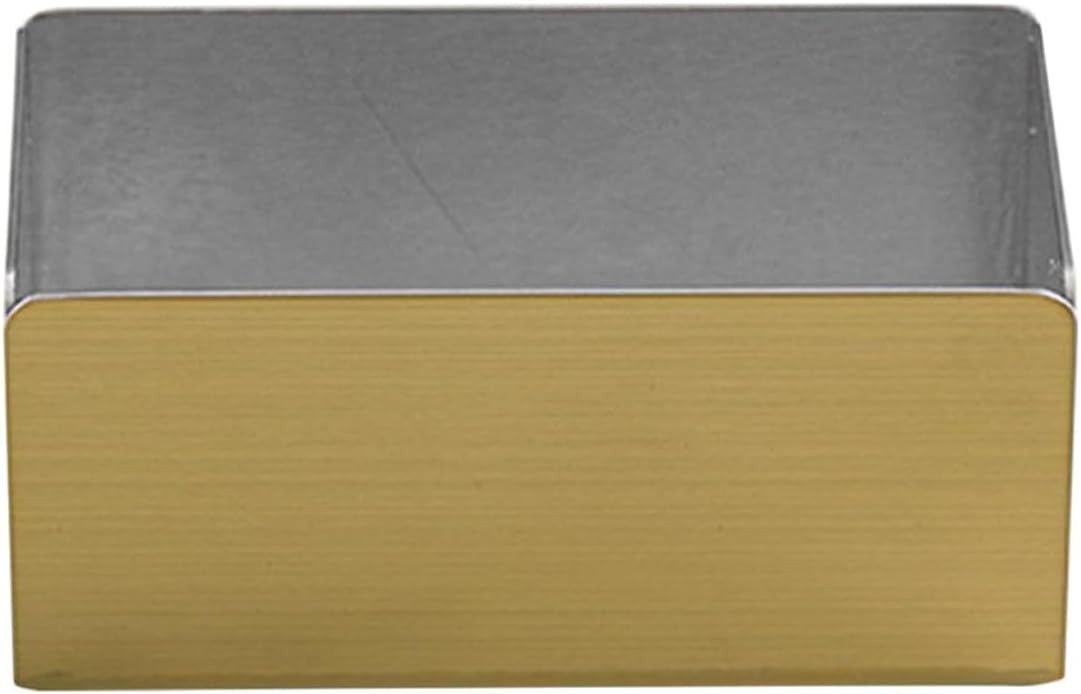 Sugar Packet Holder Organizer Rectangular Xmas Stainless Steel
