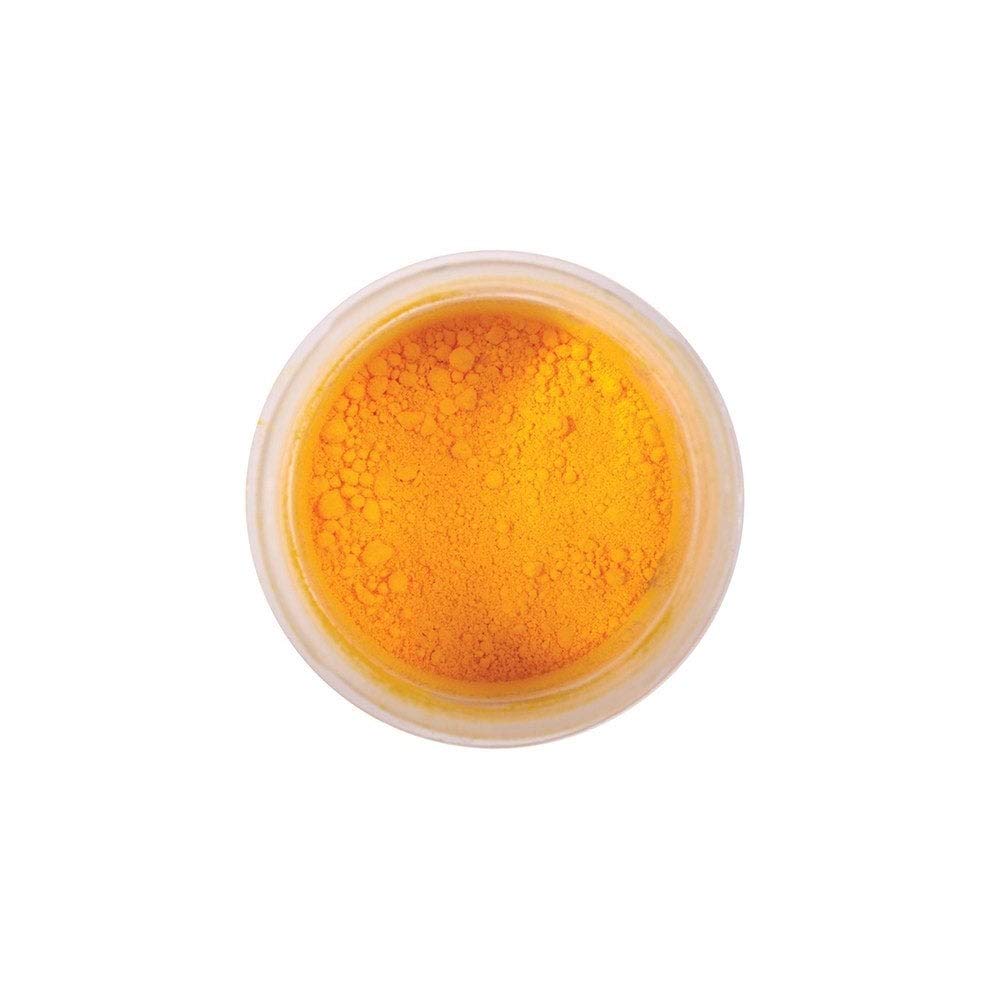 COLOUR SPLASH Food Colouring Dust, Powder Color, Edible, Matt Finish, Use on Cake Surfaces, Decorations Or Mix In Icing to Create Colourful Cakes & Bakes - Matt - Sunflower 5g