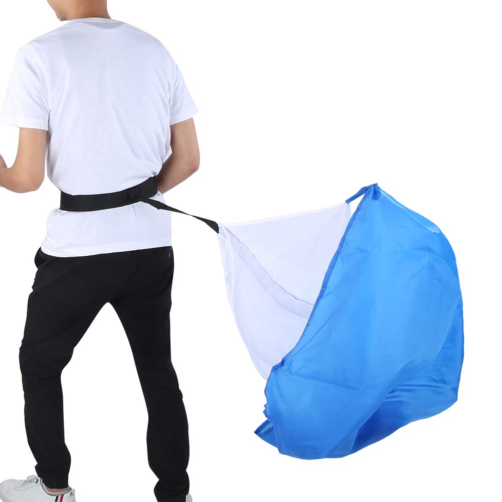 Leapiture Running Speed Chute Children Parachute Speed Training Tool Umbrella Training Sprint Power Soccer Trainer for Running Soccer Drilling