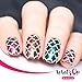 Whats Up Nails - Nail Vinyl Stencils (X-pattern, Moroccan, Scales, Hearts) for Nail Art Design