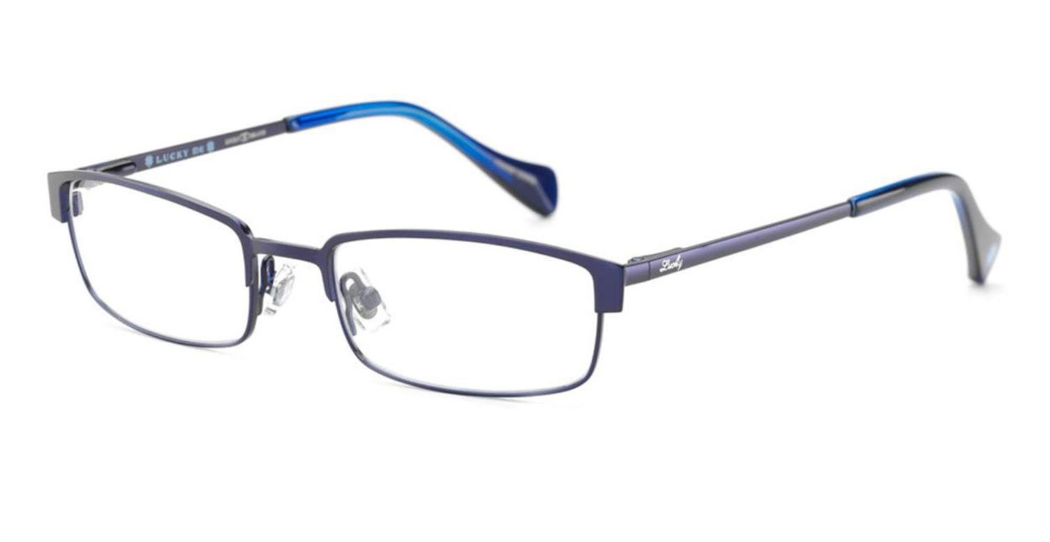 Lucky BrandMens Rectangle Shape 48Mm Eyeglasses
