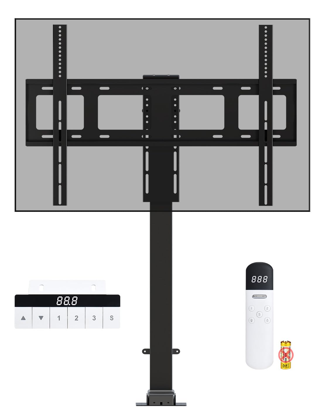 Photo 1 of DIHOOL Motorized TV Lift for Giant Screen TVs