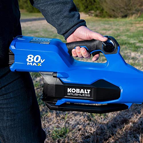 KOBALTS 140 MPH 80-Volt 80v 630-CFM Lithium Ion Brushless Cordless Electric Leaf Blower (Bare Tool Only, Battery and Charger Not Included)