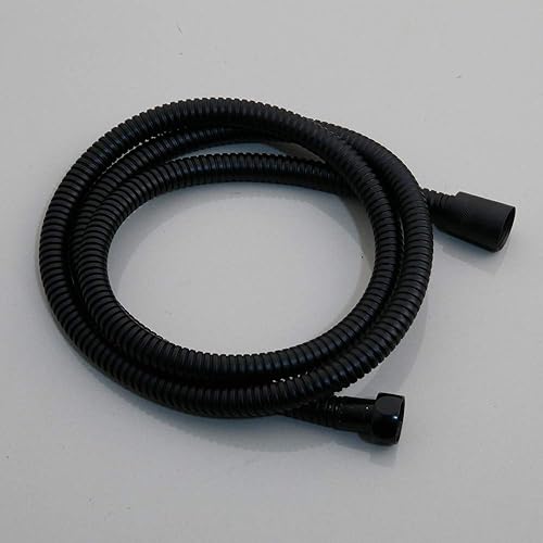 Miniatura 8 de Juego de grifo de ducha negro para baño, sistema de ducha negro mate de 8 pulgadas, cabezal de ducha cuadrado con 3 funciones, válvula mezcladora,