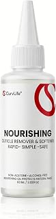 CurvLife Cuticle Remover & Nourishing Oil, Non-Acetone Alcohol-Free Cuticle Softener with Essential Oils, Fast Acting Cuticle Treatment for Natural Nail Care & Manicure Routine