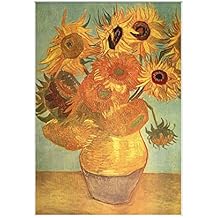 VINCENT VAN GOGH - Printed, Grey / Orange / Yellow, 40 cm x 30 cm