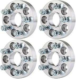 SCITOO 4PCS 1" 5 Lug Hubcentric Wheel spacers 5x100 to 5x100 Wheel Spacers Kits 12x1.25 Studs 56.1mm fit for Forester Wheel spacers 03-06| for FRS Wheel spacers 13-15