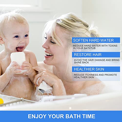Kiorhill Bath Water Filter For Tub Faucet, Bathtub Water Purifier For Smoother Skin | Improve Water Quality | Soften Hard Water #TOP2