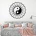 NSRJDSYT Mandala Fleur Sticker Mural Mandala Yin Yang Zen Stickers muraux Vinyle intérieur décoration de la Maison pour Salle de Gym Art décor Mural 30x30cm