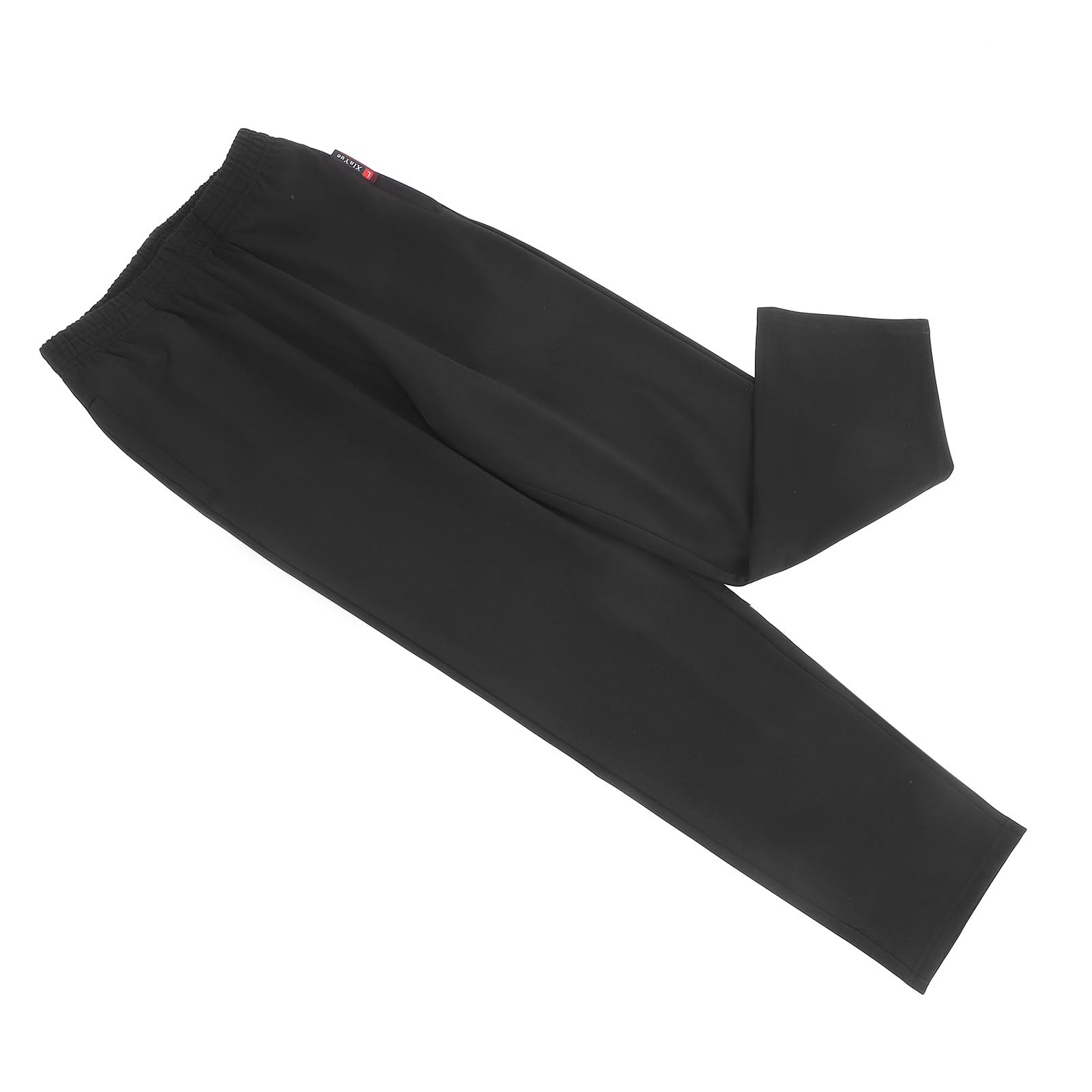 Schwarze Herren Cargohose aus Baumwolle mit Praktischem Stauraum und Öl Sowie Fleckenresistent für Küchen und Restaurantarbeit Komfortabel und Elegant