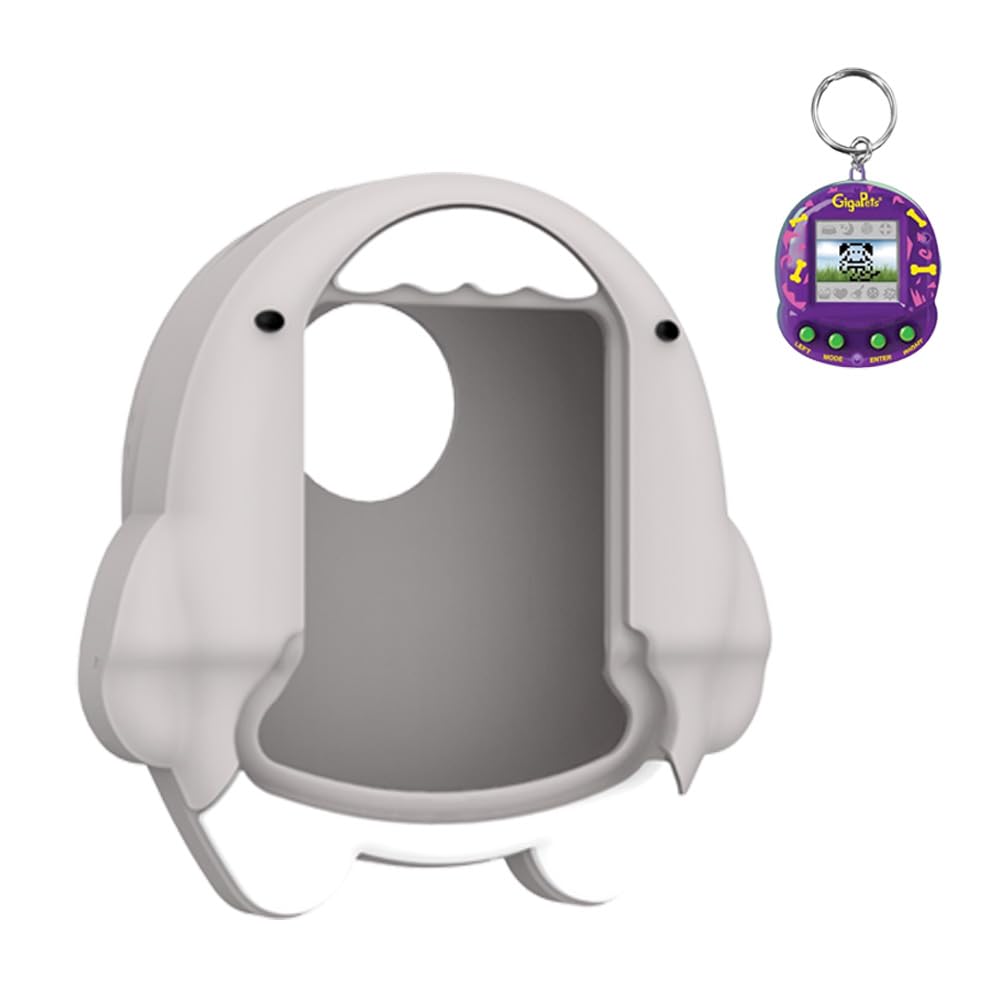 Cute Case Compatible with Giga Pets, Cute Funny 3D Dairy Dow Pattern Design Case, Soft Silicone Protective Cover for Giga Pets for Kids