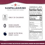 Sanpellegrino Zero Grams Added Sugar Pomegranate & Orange Italian Sparkling Drink, 24 Pack Of 11.15 Fl Oz Cans, Sanpellegrino Italian Sparkling Drinks, Low-Calorie Fruit Juice Beverages
