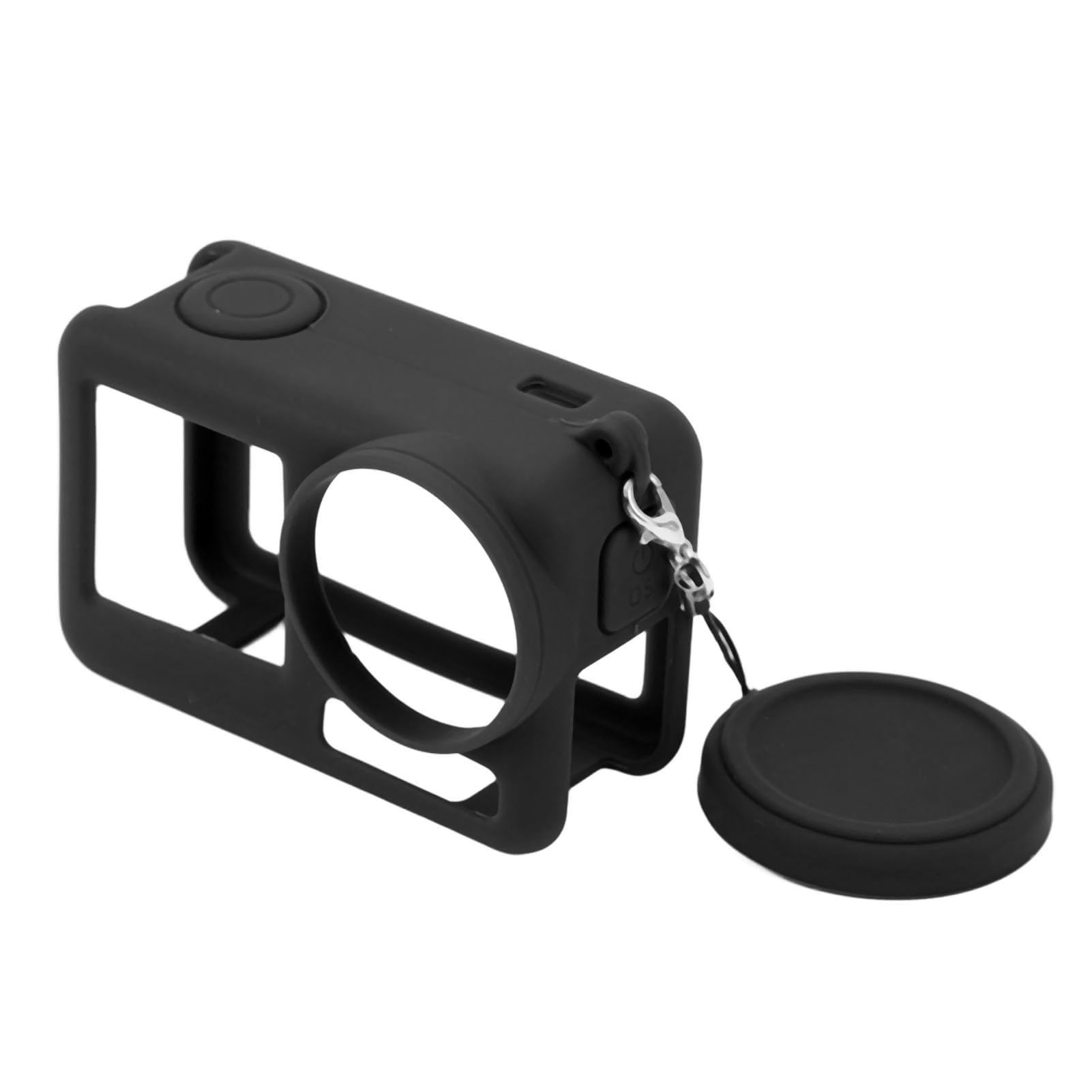 Action Camera Ive Case Silicone Ive Case Action Camera Ive Accessories Suitable for Action 4/3 BlackAction Camera Silicone CaseSilicone Case for Osmo Action 4 3 Action Camera