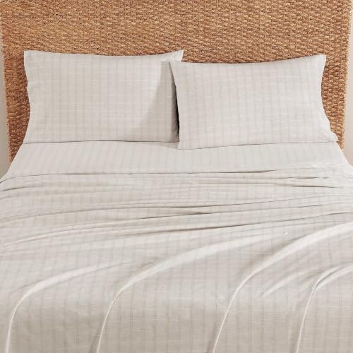 Image of Tommy Bahama - Cotton Queen Sheet Set with Pillowcases, Deep Pocket