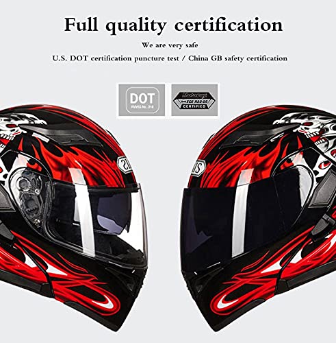 Casque moto Bluetooth modulable intégral double visière M - 3