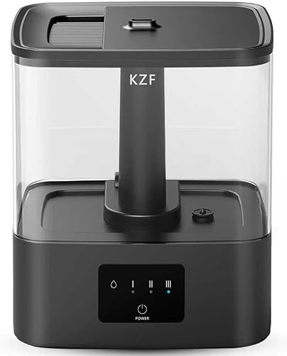 Miniatura 1 de Humidificador de niebla fría de llenado superior de 4 L, silencioso, hasta 30 horas de tiempo de funcionamiento, apagado automático, ideal para